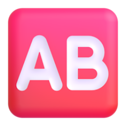 AB button (blood type)